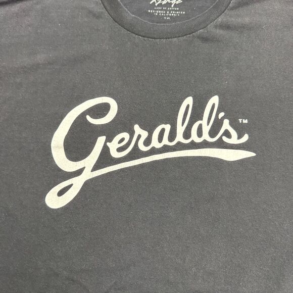 G-Eazy Gerald's Vintage Graphic T-Shirt Men XL Black Cotton Crew Neck Casual Tee - Picture 4 of 11